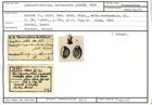 Karteikarte zum Syntyp von Quinqueloculina incrassata Karrer, 1868